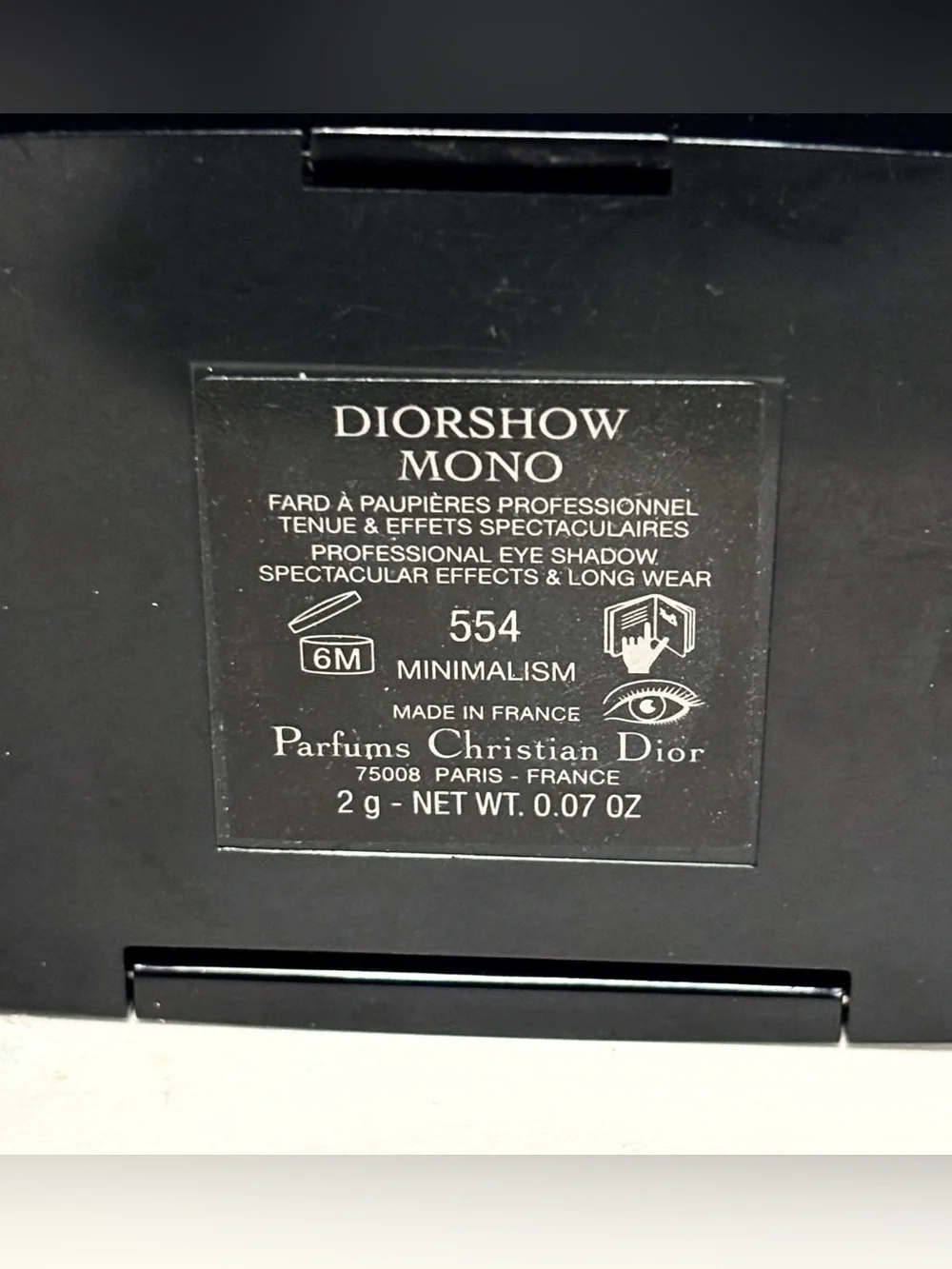 Dior Diorshow Mono Original Formula (discontinued) 554 Minimalism.